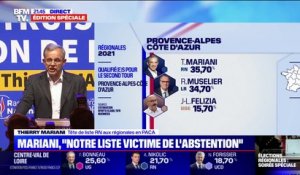 Régionales en Provence-Alpes-Côte d'Azur: Thierry Mariani (RN) appelle ses électeurs à se réveiller, à aller voter "pour qu'un vrai changement soit possible"