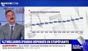 Les Français ont dépensé 4,2 milliards d'euros en produits stupéfiants en 2020