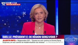 "Quelle présidente de région serez-vous ?": la réponse de Valérie Pécresse