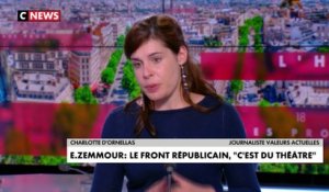 Charlotte d'Ornellas : «Les électorats n'ont aucun problème à voter à certaines élections Front National, aujourd'hui RN, Debout la France un autre jour, Les Républicains... parce qu'il y a des choses en commun. Hors les élus refusent de le voir»