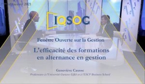 L'efficacité des formations en alternance en gestion [Geneviève Causse]