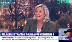 Éric Zemmour candidat en 2022? Pour Marine Le Pen, "ça aide Emmanuel Macron"