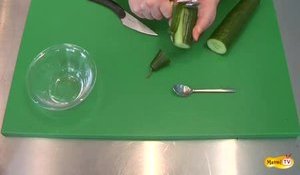 Comment préparer un concombre 