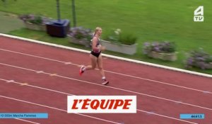 Record de France du 10000m marche pour Beretta - Athlé - ChF (F)