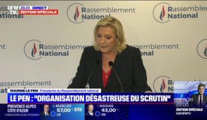 Marine Le Pen: "Nous vivons une crise profonde de la démocratie locale"