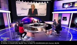 Abstention aux élections régionales : une "crise profonde de la démocratie locale", déplore Marine Le Pen après le second tour