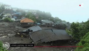 Japon : des milliers de sauveteurs à la recherche des survivants après une immense coulée de boue