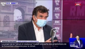Variant Delta: le Pr Arnaud Fontanet assure que deux doses de vaccin "protègent à 95% contre les formes graves et les hospitalisations"