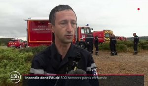 Incendie de l'Aude : 300 hectares de végétation partis en fumée