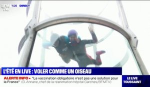 L'été en live - On a testé pour vous un simulateur de chute libre