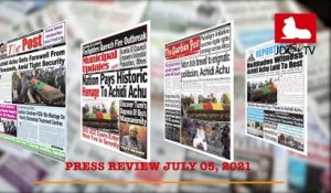CAMEROONIAN PRESS REVIEW OF JULY 05, 2021