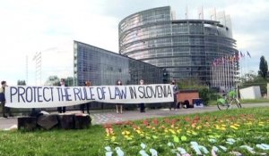 "Protégez l'Etat de droit en Slovénie" : le message des eurodéputés au dirigeant slovène Janez Jansa