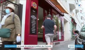 Le paiement sans-contact est devenu le mode de règlement privilégié des Français -  Il représente la moitié des paiements par carte - VIDEO