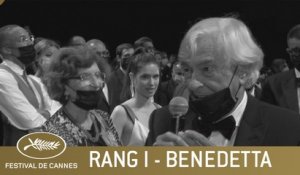 BENEDETTA - RANG I - CANNES 2021 - VO