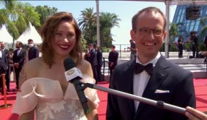 Seidi Haarla et Juho Kuosmanen du film Compartiment N°6, en compétition à Cannes 2021