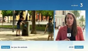 Espagne : une forte vague de chaleur touche le pays
