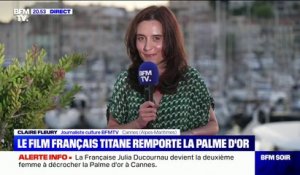 Cannes 2021: "Titane" de Julia Ducournau sacré Palme d'or