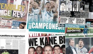L'Amérique du Sud salue le sacre de Lionel Messi et de l'Argentine, Antoine Griezmann veut retourner à l'Atlético de Madrid