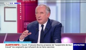 François Bayrou sur la réforme des retraites: "On ne se sert pas assez du référendum"