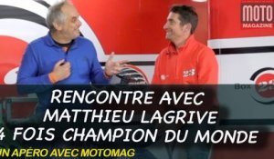 Matthieu Lagrive, 4 titres de Champion du monde d'endurance moto - Un Apéro avec Moto Magazine