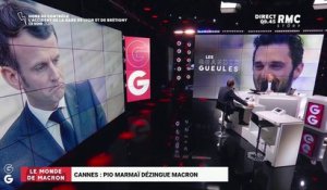 Le monde de Macron: Pio Marmaï dézingue Macron au Festival de Cannes - 12/07