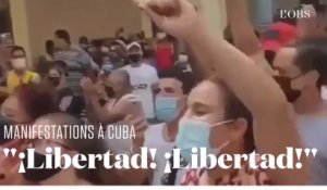 Cuba secoué par des manifestations historiques à cause des pénuries sur l'île