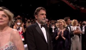 Ovation en fin de projection de Tre Piani de Nanni Moretti - Cannes 2021