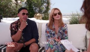 Interview de Vanessa Paradis et Joey Starr pour 'Cette musique ne joue pour personne' - Cannes 2021
