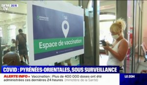 Covid-19: opérations de vaccination dans les Pyrénées-Orientales où le taux d'incidence a été multiplié par 10 en 10 jours