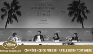 A FELESEGEM TORTENETE - CONFERENCE DE PRESSE - CANNES 2021 - VF