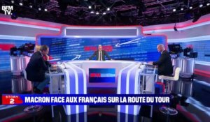Story 3 : Emmanuel Macron face aux Français sur la route du Tour de France - 15/07
