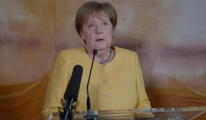 Inondations en Allemagne: Angela Merkel "pleure" les victimes et exprime "toutes ses condoléances" aux familles depuis Washington