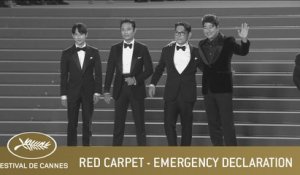 EMERGENCY DECLARATION - RED CARPET - CANNES 2021 - EV