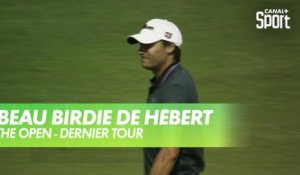 Beau birdie au 3 de Benjamin Hébert - Golf - The Open - Dernier tour