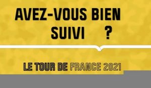 Quiz - Avez-vous bien suivi le Tour de France 2021 ?