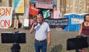 Grève de la faim des sans-papiers: «C’est une honte pour la Belgique», estime Cédric Herrou