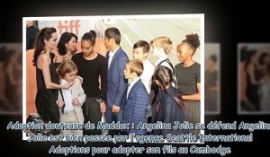 Angelina Jolie - ce documentaire qui pose un regard cru sur l'adoption de Maddox