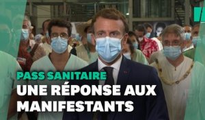 La liberté où je ne dois rien à personne n’existe pas”, lance Macron après les manifestations