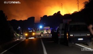 Italie : Une partie de la Sardaigne est toujours en proie aux flammes