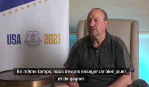 Everton - Benítez : "Je veux voir une équipe compétitive"