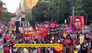 Brésil : une partie du pays manifeste contre Jair Bolsonaro