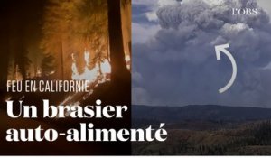 En Californie, un feu si puissant qu'il génère son propre climat... et s'auto-alimente