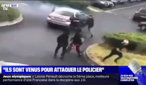 Le policier brûlé par un tir de mortier à Bonneuil-sur-Marne témoigne sur BFMTV