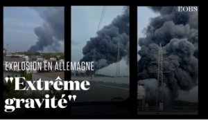 Une explosion d'une "extrême gravité" sur un site chimique en Allemagne