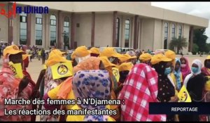 Marche des femmes à N'Djamena : réactions de manifestantes