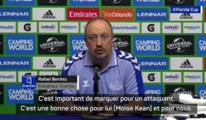 Everton - Benitez : "C'était important pour Kean de marquer"