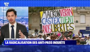 La radicalisation des anti-pass inquiète - 01/08