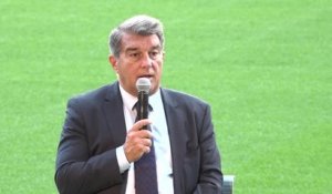 Barcelone - Laporta : "Messi veut continuer au Barça, ça progresse bien"