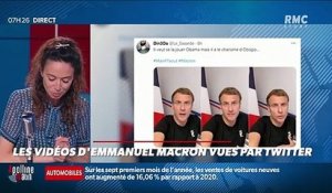 #Magnien, la chronique des réseaux sociaux : Les vidéos d'Emmanuel Macron vues par Twitter - 03/08