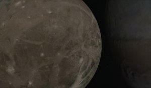 De la vapeur d'eau a été découverte pour la première fois sur Ganymède, la lune de Jupiter